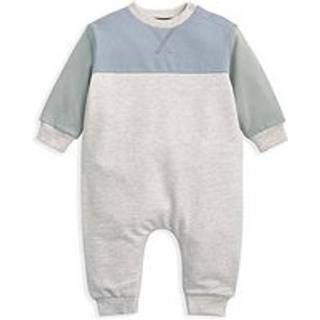 Mamas & Papas Mamas & Papas Colour Block Brown Romper