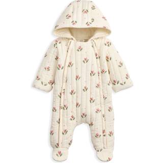 Mamas & Papas Mamas & Papas Cream Tulip Print Pramsuit