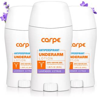 Carpe Underarm Antiperspirant og Deodorant Klinisk styrke med lavendel Citrus duft Bekmp overdreven svedtendens Forbliv frisk og tr Fantastisk