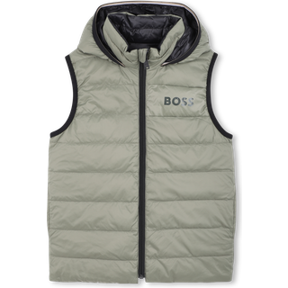 BOSS BOSS Green Logo Reversible Puffer Jacket Gilet