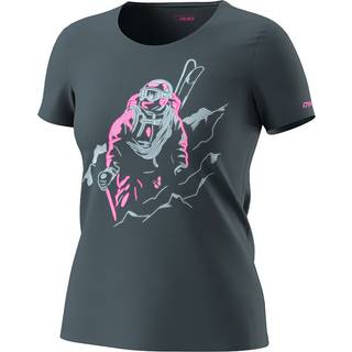 Dynafit Women's Blacklight Cotton T-Shirt T-shirt Damer størrelse L farve grå