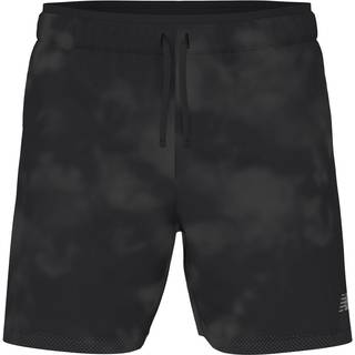 New Balance Men's Reflective Short 5" Black Multi, S