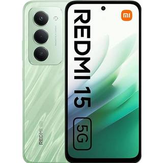 Xiaomi Redmi 15 5G Dual SIM 128GB 4GB RAM Grøn
