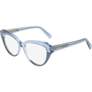 Ferragamo Kvinde SF3046 433 Optiske stel Acetat Cat Eye Normal