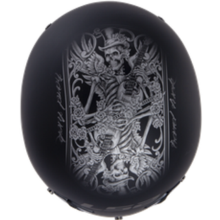 LS2 Hjelme Bagger Motorcykel Halvhjelm (Hard Luck - 2X-Large)