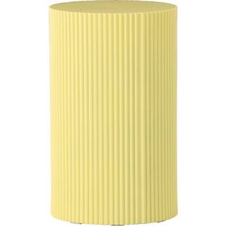 Lenox sidebord Ø30,5cm MDF gul