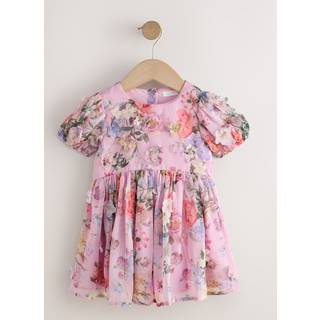 Next 3D Blomsterfestkjole (3mdr.-8år) - 80-86cm (12-18 måneder)