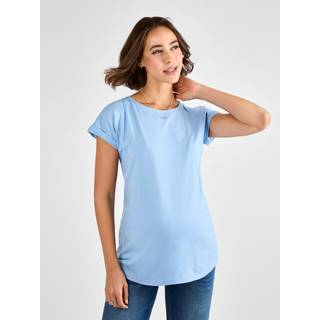 Jojo Maman Bébé JoJo Maman Bébé Blue Boyfriend Maternity Cotton T-Shirt