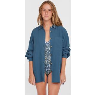 O'Neill Women's Brenda Shirt Skjorte Damer størrelse XS farve blå
