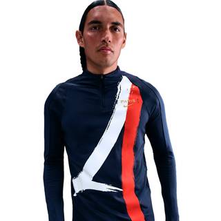 Paris Saint-Germain Strike Away Nike Dri-FIT-fodboldtræningstrøje til mænd - blå