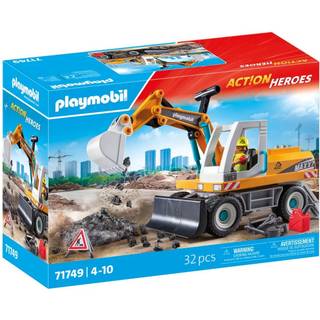 Playmobil Action Heroes stor gravemaskine 71749