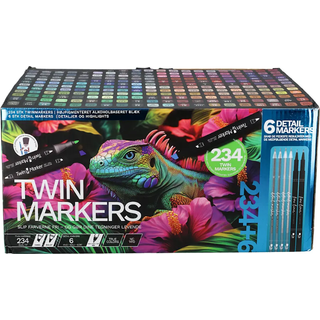 Danpen Twinmarkers 234 + 6 stk