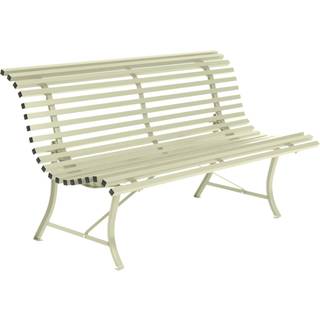 Fermob - Louisiane Bench 150 cm, Willow Green - Havebænke - Grøn - Metal