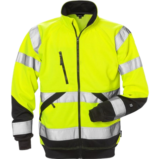 Fristads 7426 SHV Jakke Høj synlighed gul/sort Hi-Vis gul/sort