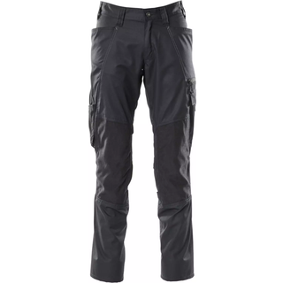 MASCOT ACCELERATE arbejdsbukser med knælommer, sort - 82C51