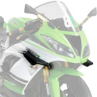 Puig Downforce Winglet Sidespoiler Sort, med TGK