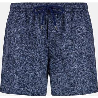 BOGGI MILANO Herren Badeshorts blau Gemustert