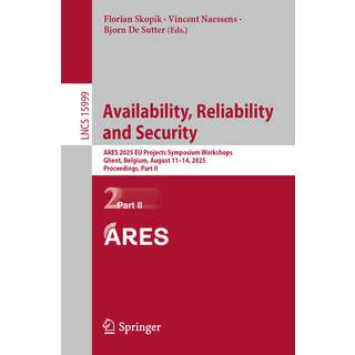 Availability, Reliability and Security
