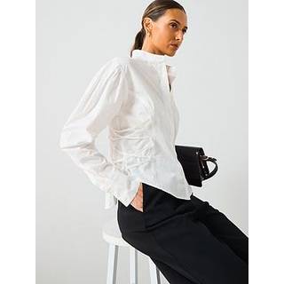 All Saints AllSaints White Evanna Shirt - 42