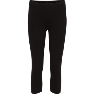 Decoy viskose capri leggings (3/4 længde) sort str. 2XL