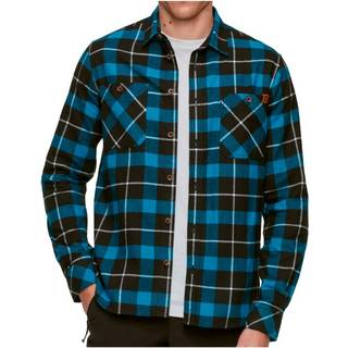 Mammut Alvra Longsleeve Shirt Skjorte Herrer størrelse M farve blå
