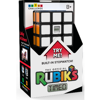 Rubiks kube med indbygget stopur