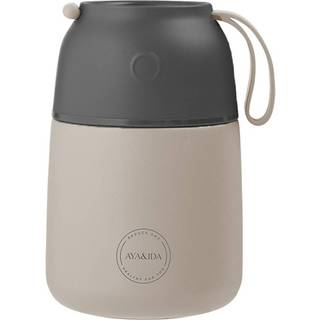 AYA&IDA Food'ie Lunch Box, Cream Beige 500 ml