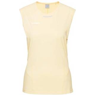 Mammut Women's Aenergy FL Cap Sleeve Top Tank Top Damer størrelse S farve beige/hvid