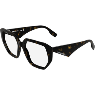 Karl Lagerfeld Kvinde KL6213 240 Optiske stel Bio-injekt Havana Firkantet Normal