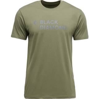 Black Diamond Men's Mini Stacked Short Sleeve Tee Tundra, M