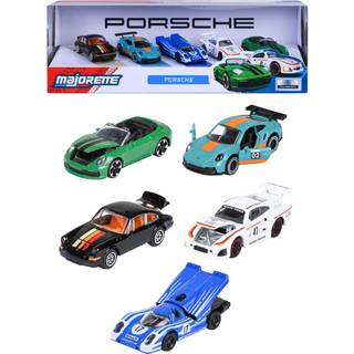 Majorette Porsche Gaveæske 5-pak