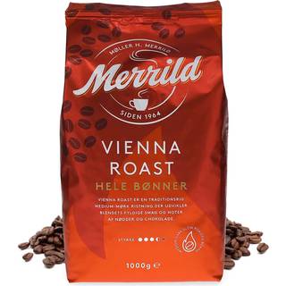 Merrild | Vienna Roast - 1 kg kaffebønner