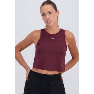 Kort Nike One Classic Dri-FIT-tanktop til kvinder - rød - S (EU 36-38)