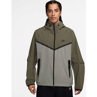 Vævet Nike Tech-jakke til mænd - grøn - XL