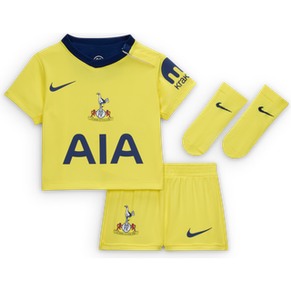 Tottenham Hotspur 2025/2026 Stadium Third-Nike Total 90 Football Replica-sæt i tre dele til babyer/småbørn - gul - 9-12M