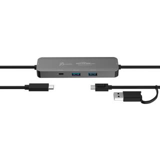 j5create USB-hub med Skærmdeling