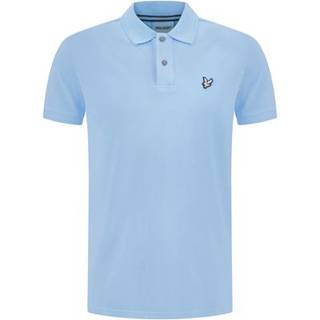 Lyle And Scott Short Sleeved Polo T Shirt Blue