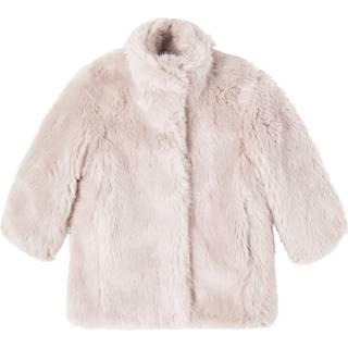ChloÃ© Kids Logo coat - grey - Y 6
