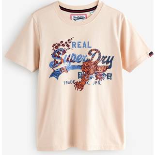 Superdry Superdry Natural Tokyo Vintage Logo Relaxed T-Shirt