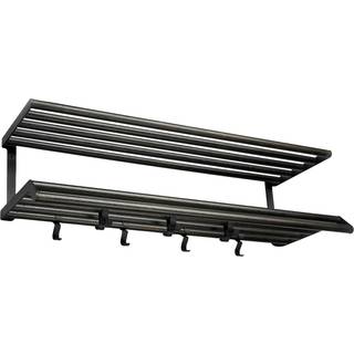 Hattehylde Tamburin, Farve Sort, Størrelse 100 cm