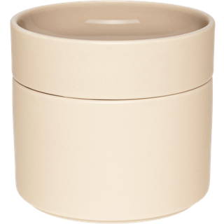Arabia Kirnu Decorative Jar 11x10 Cm - Skrin og æsker Vitroporcelain Beige - 1080021