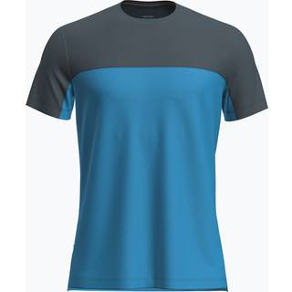 Icebreaker Merino 125 Cool-Lite Sphere III S/S CB Merino-shirt Herrer størrelse L farve blå
