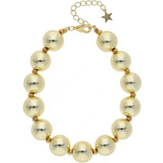 Nuni Copenhagen Bonnie Armbånd 24 kt. Forgyldt Rustfrit Stål A3148 - Dame - 925 Sterling Silver