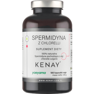 Kenay - Spermidine Chlorella 180 kapsler