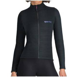 Sportful Women's Supergiara Wool Jersey Cykeljersey Damer størrelse L farve sort