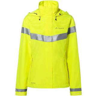 Vaude Women's Luminum Rain Jacket Cykeljakke Damer størrelse 40 farve gul