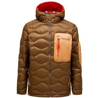 Peak Performance Helium Utility Down Hooded Jacket Meadow Moss/Sierra