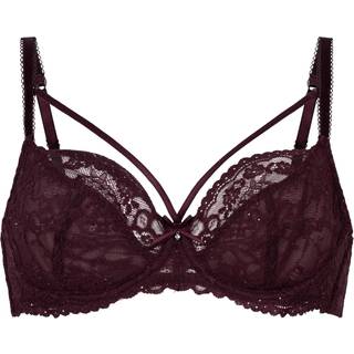 Hunkemöller Ikke-polstret bh med bøjle Isadora rød - 70C