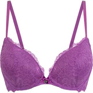 Hunkemöller Formstøbt pushup-bøjle-bh Marine lilla - 80A