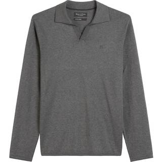 Marc O'Polo Herren Pullover grau unifarben